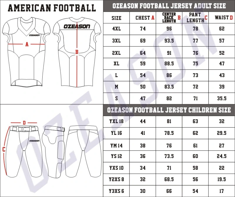 Custom Breathable Youth American Football Shirt for Intense Training Sessions Quick Dry Print American Football Uniform