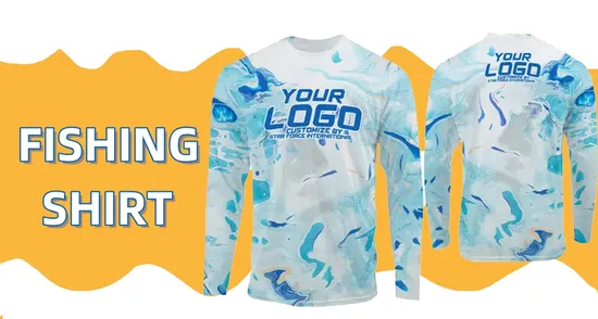 Wholesale Fashion Upf50+ Performance Mesh Polyester Youth Custom Fishing Club Shirt Quick Dry Fishing T Shirts 