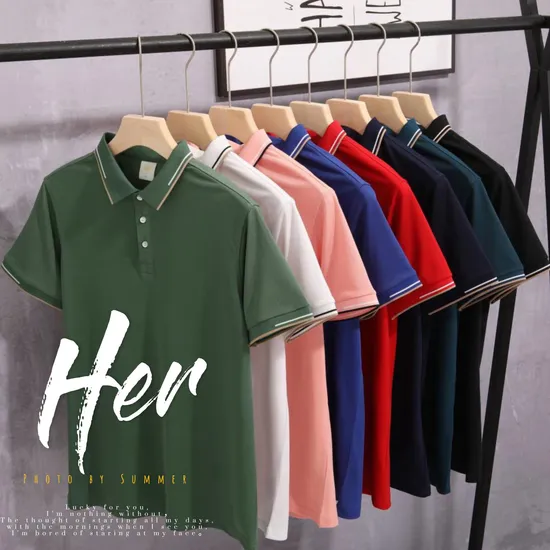 Combed Cotton Lapels T