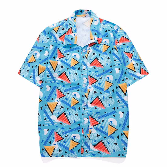 Men Clothing Hawaiian Wholesale Shirt Short Sleeve Dress Beach Shirts for Men