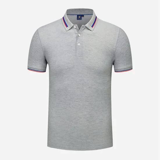 Wholesale Polyester 4 Way Stretch Designers Blank Plain Golf Polo Shirt Uniform Embroidery Custom Logo Lapel Polo Shirt 