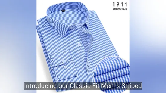 Casual Shirt Men Oxford Dress Shirt Youth Plus Size Male Shirt Clothing