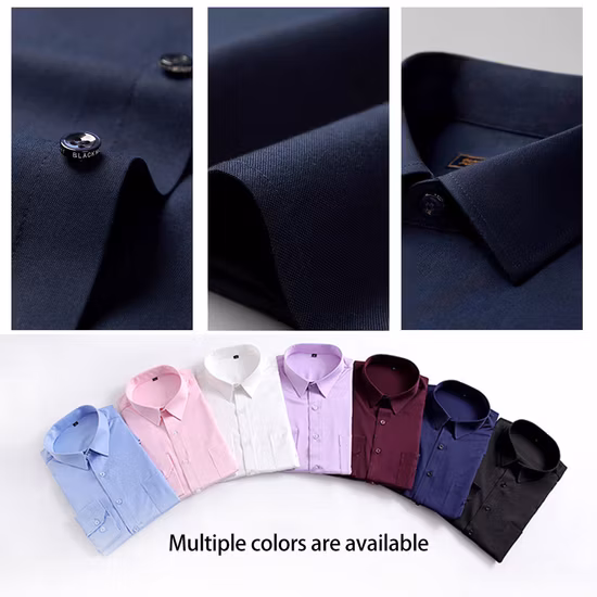 Factory Price Custom Logo Shirts Cotton Designer Long Sleeve Shirts